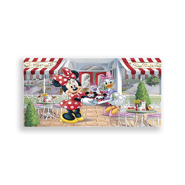 Painel Retangular - Patisserie Da Minnie - Sublimado 3D