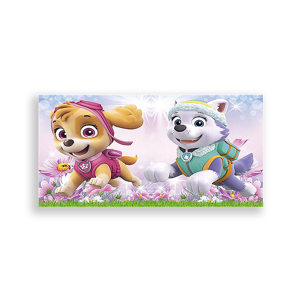 Painel Retangular - Patrulha Canina - Sublimado 3D