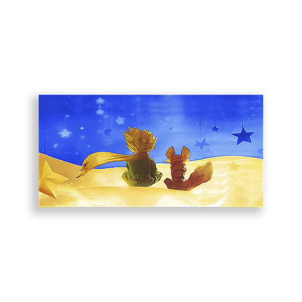 Painel Retangular - Pequeno Principe - Sublimado 3D