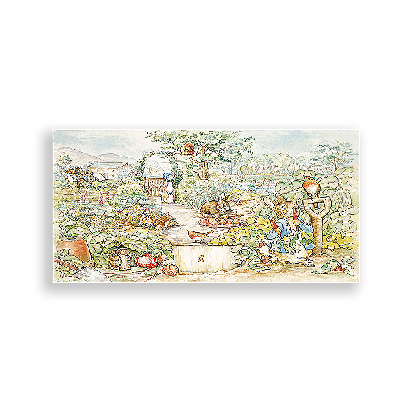 Painel Retangular - Peter Rabbit - Sublimado 3D