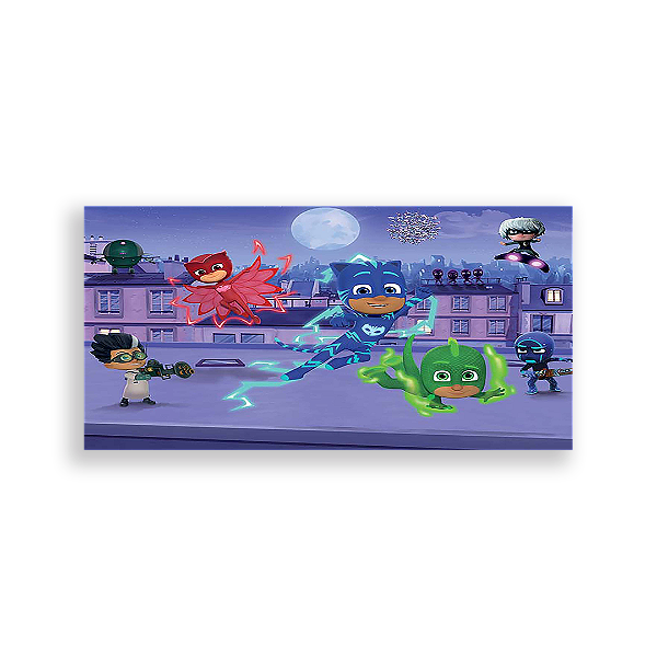 Painel Retangular - Pj Mask - Sublimado 3D