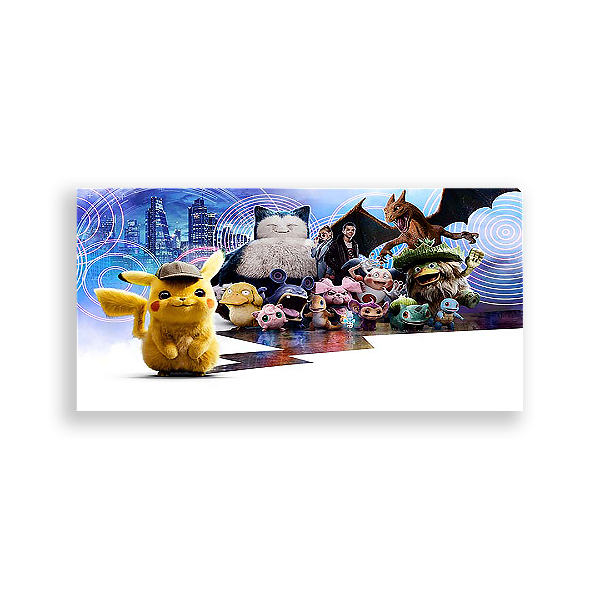Painel Retangular - Pokemon - Sublimado 3D