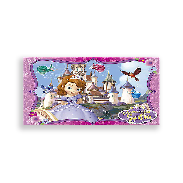 Painel Retangular - Princesa Sofia - Sublimado 3D