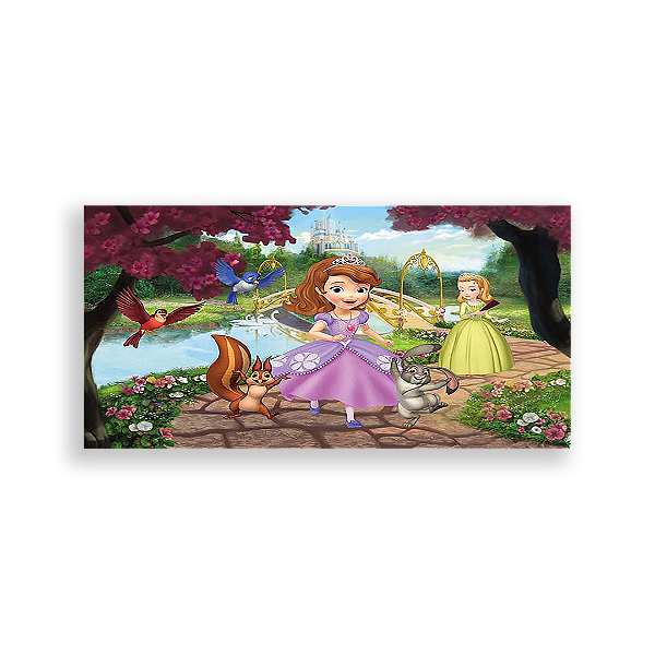 Painel Retangular - Princesa Sofia - Sublimado 3D