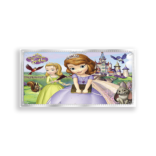 Painel Retangular - Princesa Sofia - Sublimado 3D