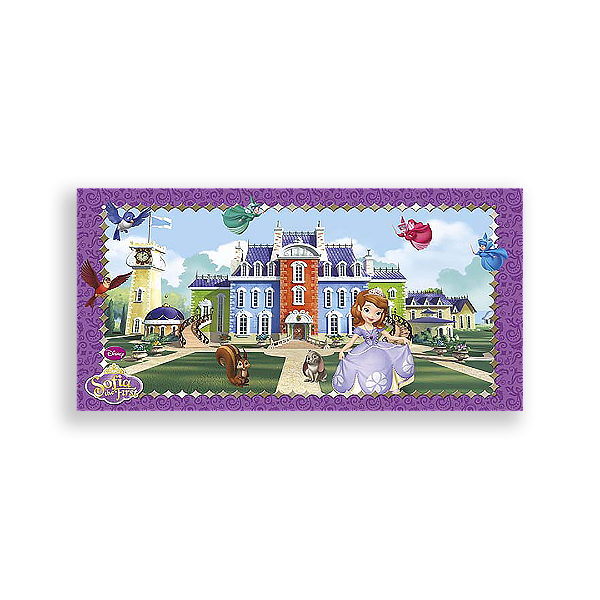 Painel Retangular - Princesa Sofia - Sublimado 3D