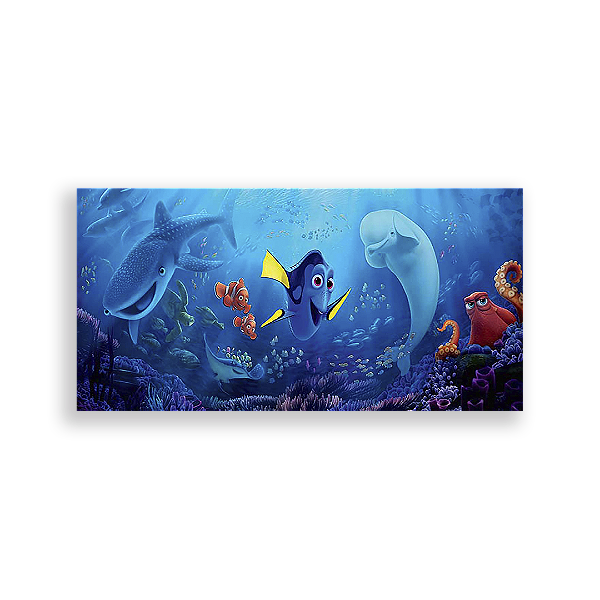 Painel Retangular - Procurando Dory - Sublimado 3D