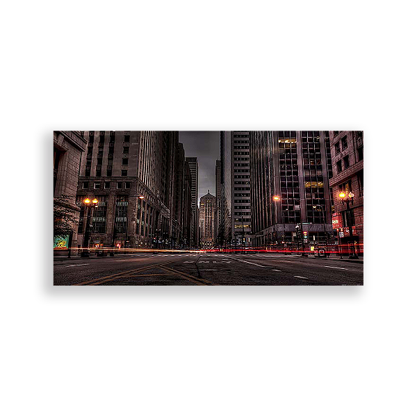 Painel Retangular - Prédios - Sublimado 3D