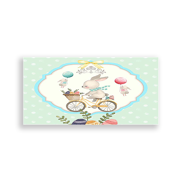 Painel Retangular - Páscoa - Sublimado 3D