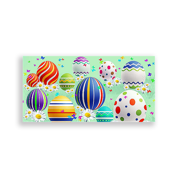 Painel Retangular - Páscoa - Sublimado 3D