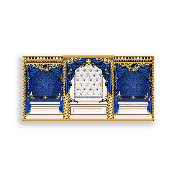 Painel Retangular - Realeza - Sublimado 3D