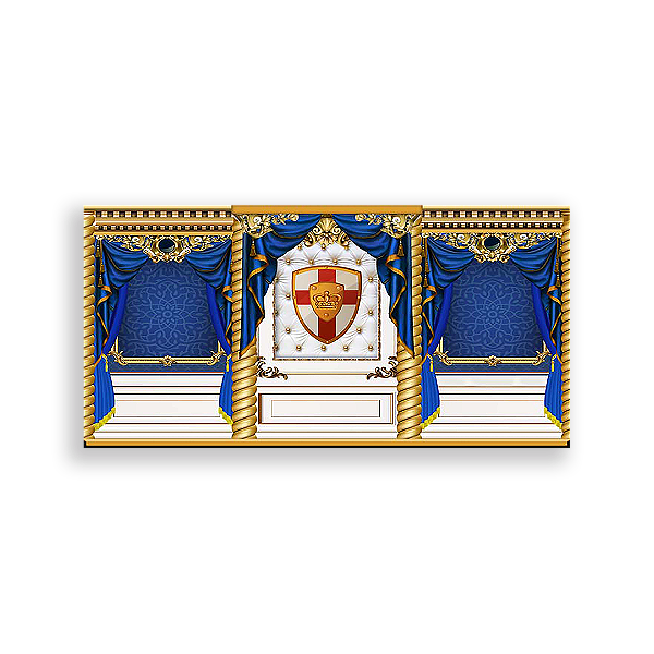 Painel Retangular - Realeza - Sublimado 3D