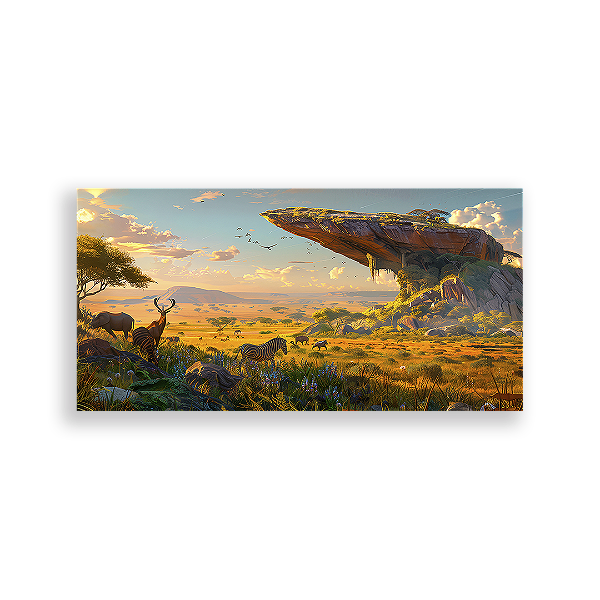 Painel Retangular - Rei Leao - Sublimado 3D