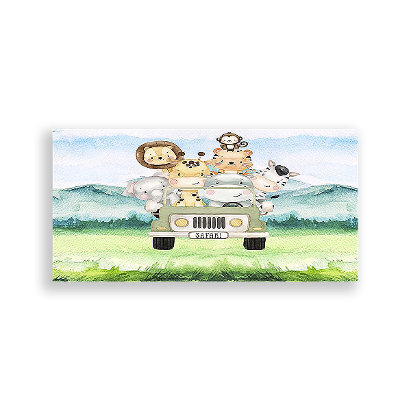 Painel Retangular - Safari - Sublimado 3D