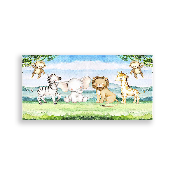 Painel Retangular - Safari - Sublimado 3D