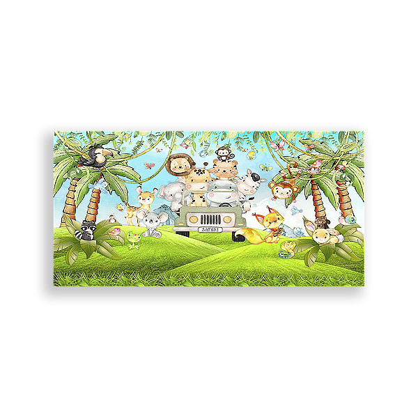 Painel Retangular - Safari - Sublimado 3D