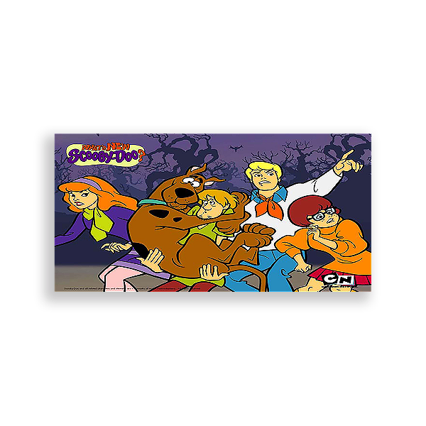 Painel Retangular - Scooby Doo - Sublimado 3D