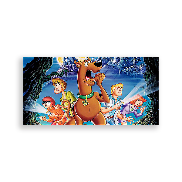 Painel Retangular - Scooby Doo - Sublimado 3D