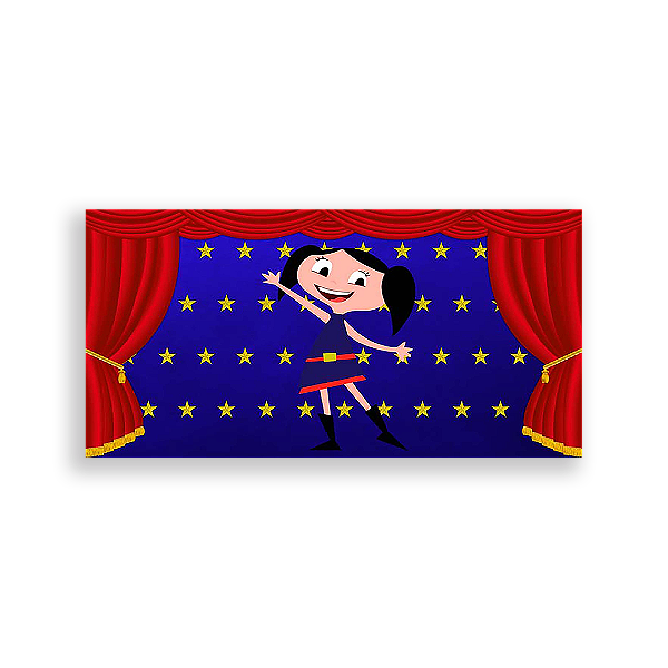 Painel Retangular - Show Da Luna - Sublimado 3D