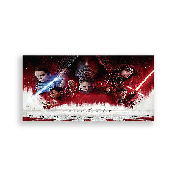 Painel Retangular - Star Wars - Sublimado 3D