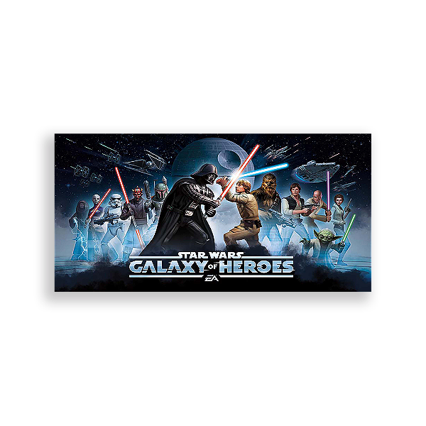 Painel Retangular - Star Wars - Sublimado 3D