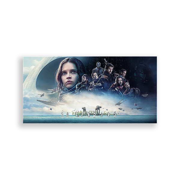 Painel Retangular - Star Wars - Sublimado 3D