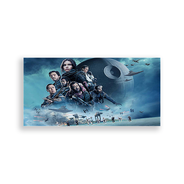 Painel Retangular - Star Wars - Sublimado 3D