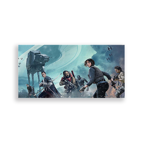 Painel Retangular - Star Wars - Sublimado 3D
