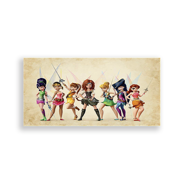 Painel Retangular - Tinkerbell - Sublimado 3D