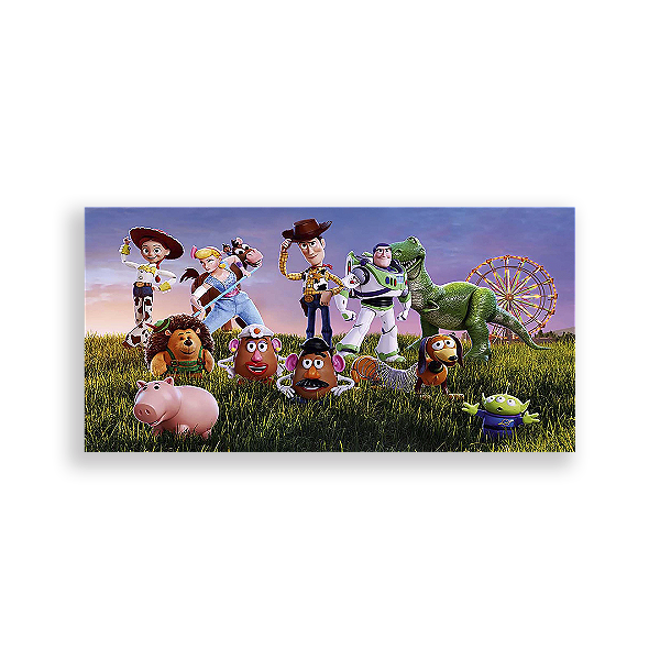 Painel Retangular - Toy Story - Sublimado 3D