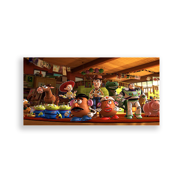 Painel Retangular - Toy Story - Sublimado 3D