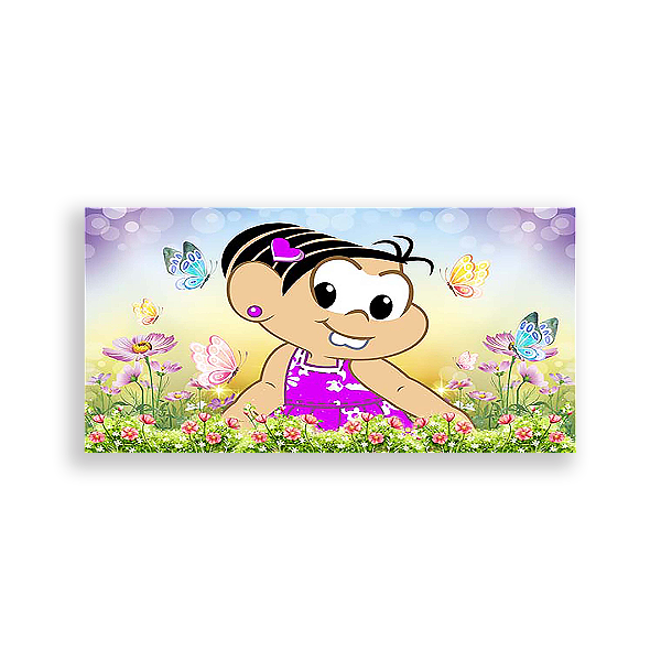 Painel Retangular - Turma Da Mônica - Sublimado 3D