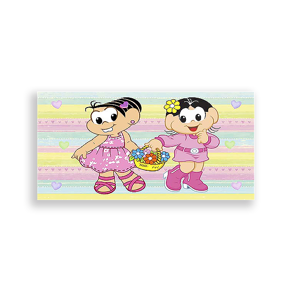 Painel Retangular - Turma Da Mônica - Sublimado 3D