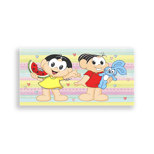 Painel Retangular - Turma Da Mônica - Sublimado 3D