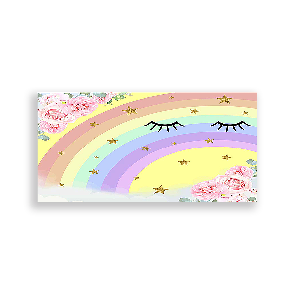 Painel Retangular - Unicórnio - Sublimado 3D