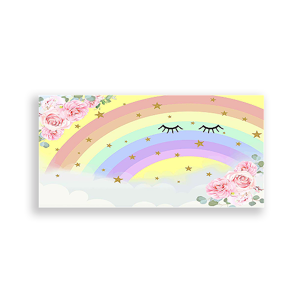Painel Retangular - Unicórnios - Sublimado 3D