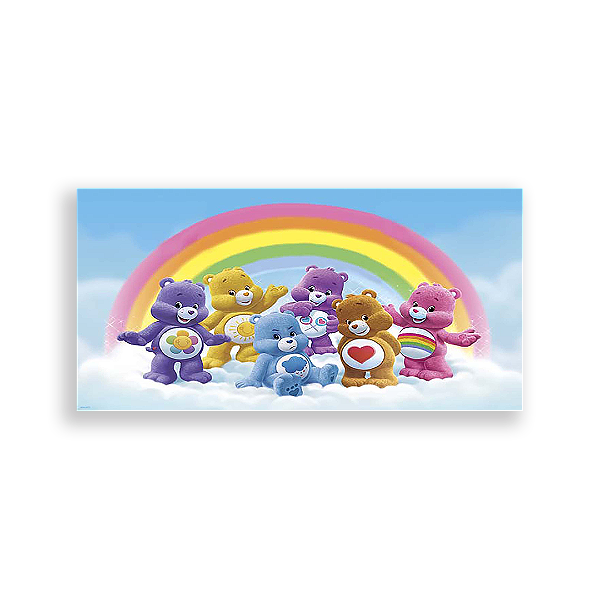 Painel Retangular - Ursinhos Carinhosos - Sublimado 3D