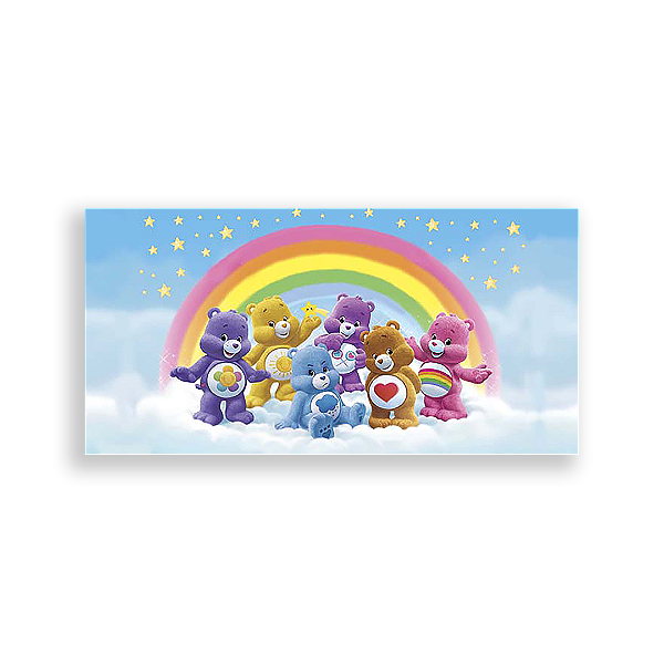 Painel Retangular - Ursinhos Carinhosos - Sublimado 3D