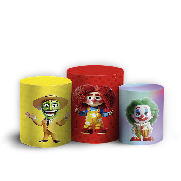 Trio Cilindro - Carreta Furacão - Sublimado 3D