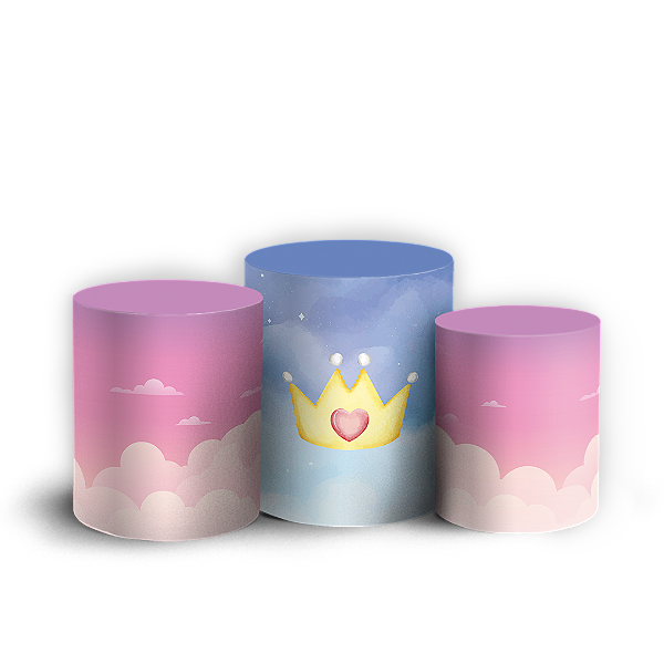 Trio Cilindro - Encantado - Sublimado 3D