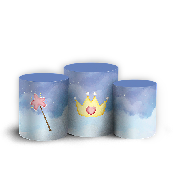 Trio Cilindro - Encantado - Sublimado 3D