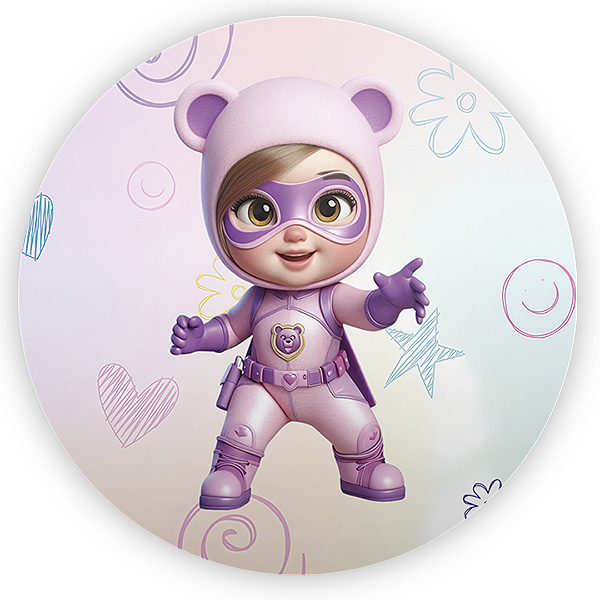 Mini Painel - Os Aventureiros - Sublimado 3D