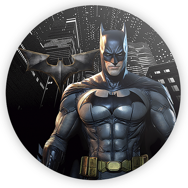 Painel Redondo - Batman - Sublimado 3D