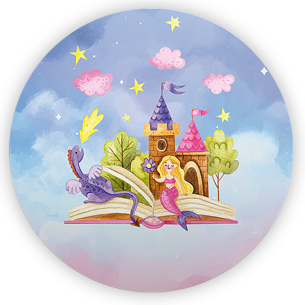 Painel Redondo - Encantado - Sublimado 3D