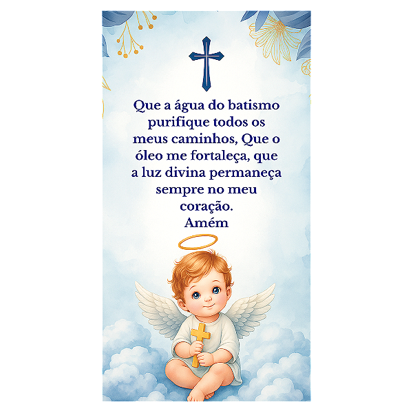 Faixa Lateral - Batizado - Sublimado 3D