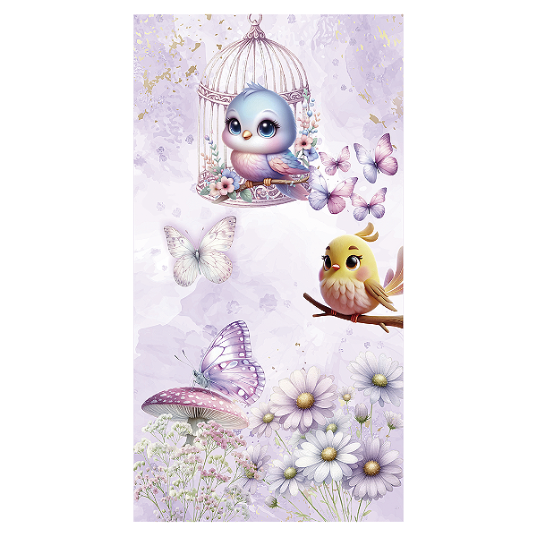 Faixa Lateral - Jardim - Sublimado 3D