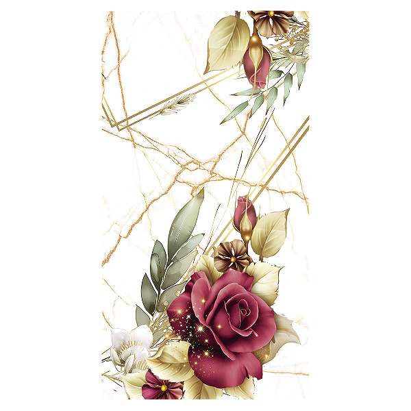Faixa Lateral - Floral - Sublimado 3D