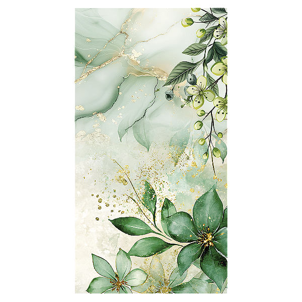 Faixa Lateral - Floral - Sublimado 3D