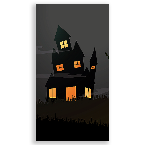 Faixa Lateral - Dia das Bruxas Halloween - Sublimado 3D