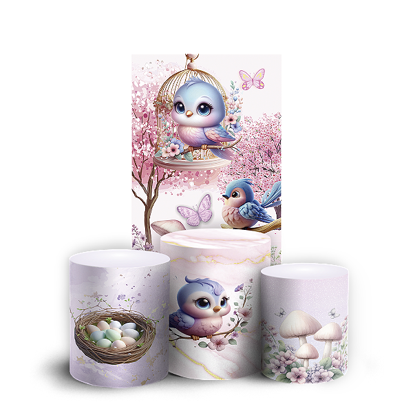 Faixa Lateral e Trio Cilindro Sublimado 3D Vest Facil - Jardim